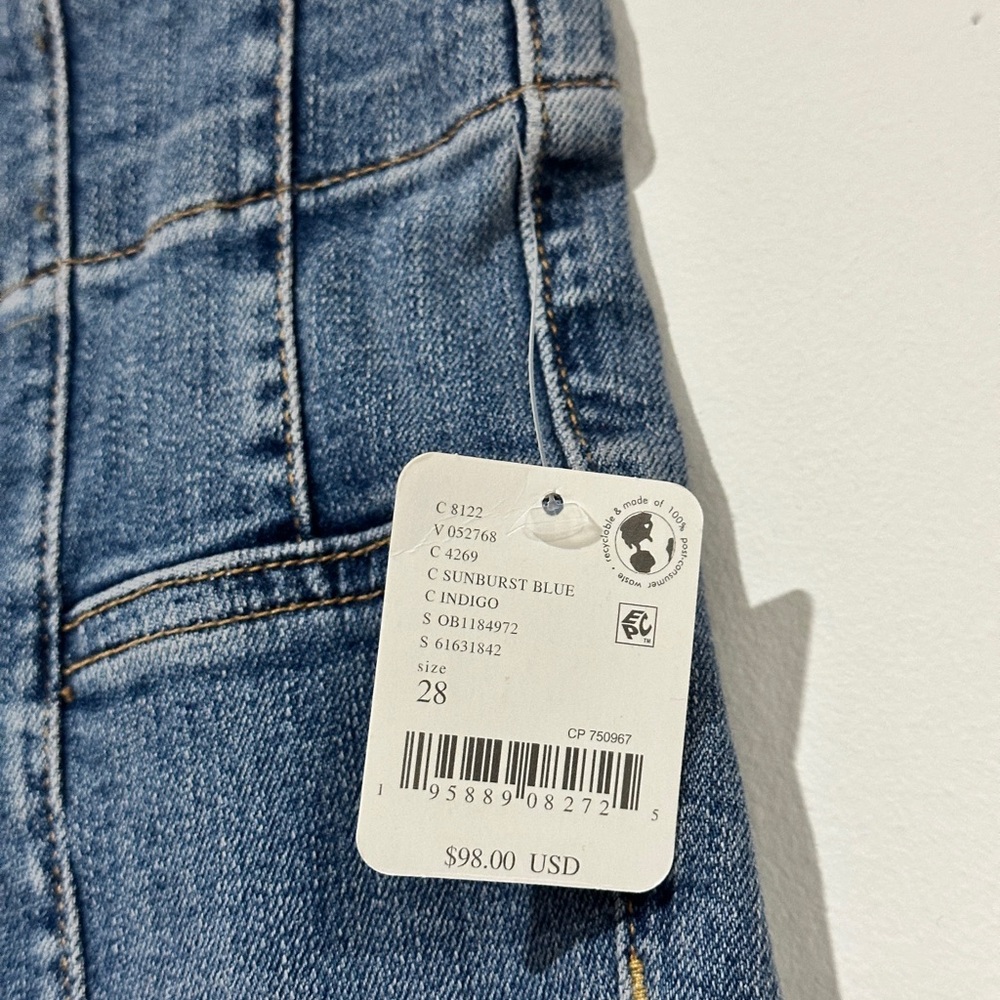 FP We The Free Jade High Rise Flare Jeans size 28 - Picture 6 of 12